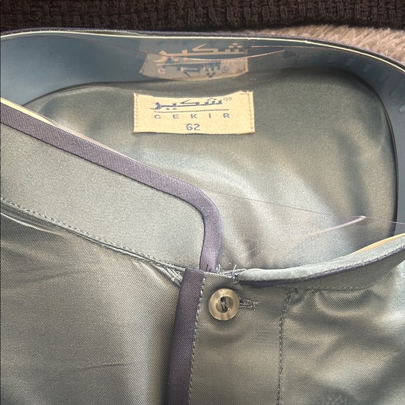 Cekir Al-Aseel men's Thobe and Focha boys with matching pants (shalwar kameez) - Picture 5 of 14